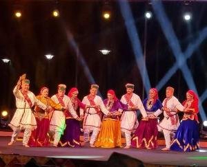 Cultural presentation by artists of Aasra in front of G-20 representatives