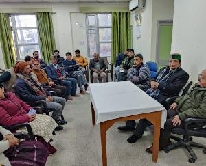 Dr. Col. Dhani Ram Shandil inspected Community Health Center Sayree