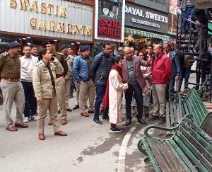 The administration reviewed the Chief Minister's public meeting to be held at Gandhi Chowk