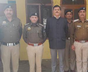SP Kangra did surprise inspection of Jwalamukhi police station building