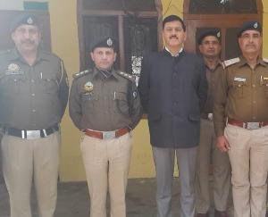 SP Kangra did surprise inspection of Jwalamukhi police station building