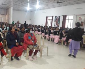  Women empowerment camp organized at Sharan College Matour under 'Wo Din Yojana' program