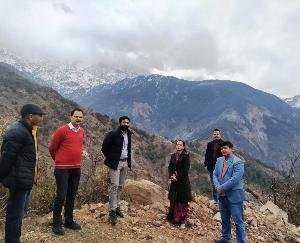 Inspection of land to attract investment in Himachal