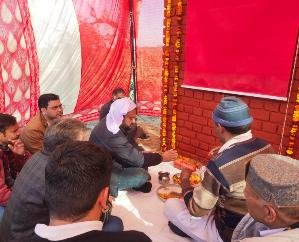  Bhavani Pathania laid the foundation stone of Health Sub Center Samlet (Mohli)