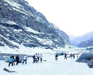Preparations begin for Snow Marathon 2023 in Ssu, 300 runners will run on the world's highest snow track on March 12