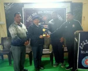 वरिष्ठ माध्यमिक पाठशाला नवगांव में चल रही राष्ट्रीय सेवा योजना