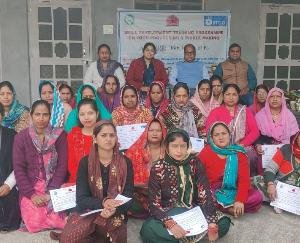 Dadasiba's women learned how to make pickle chutney