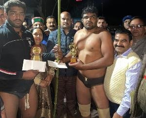 Chamba's Rizak won Kunjjeshwar Mahadev's Dangal