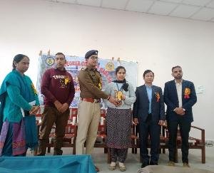 Students informed about traffic rules in Dadasiba College