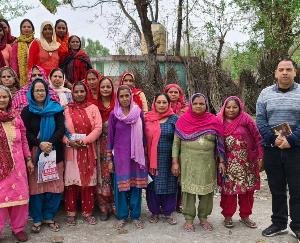 Kangra Central Cooperative Bank branch organized camp in Jatehar by Advani