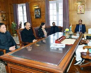 Chairman of Himachal Pradesh Public Service Commission met the Governor