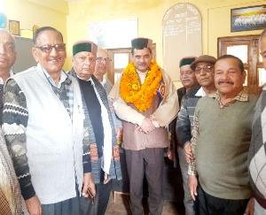 Delegation of District Pensioners and Senior Citizens Welfare Organization Solan met CPS Sanjay Awasthi