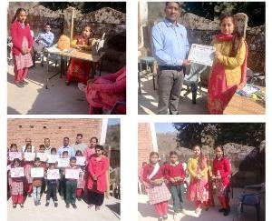 A program on national tobacco control was organized at the Health Wellness Center, Sapadul.