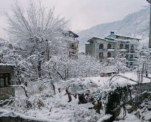 Light snowfall in Himachal Pradesh brings down temperature