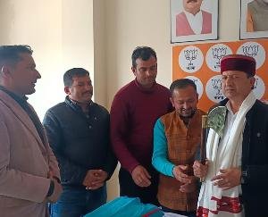  Hati Vikas Manch met Rajya Sabha MP Dr. Sikandar Kumar