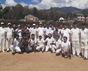  A friendly cricket match was organized between SDM XI and Bar XI