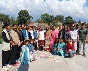 Kangra: Various competitions were organized on the occasion of International Women's Day in Matour College
