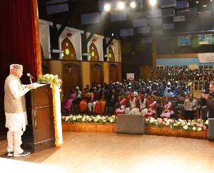 Governor Shiv Pratap Shukla reached the tribal youth exchange program