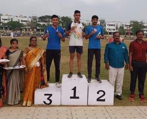 Shivam gave Himachal a bronze medal in the Inter University Athletic Championship