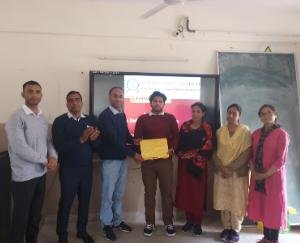 Red Ribbon conducted speech competition in Matour College