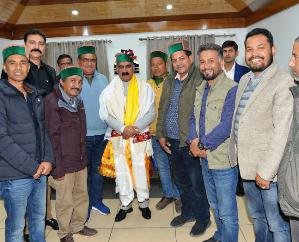 Kinnaur's delegation met Seema 111