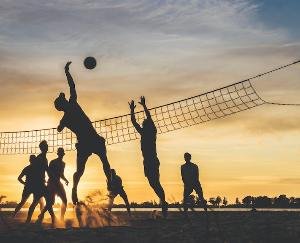Shimla: Preparation- for- Rampur - National- Volleyball- Tournament, players -rom all - over -the -country -will-participate