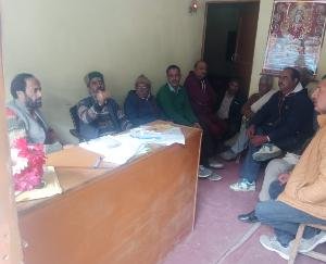 Formation of Panchayat level Congress Mandal in Davti