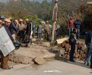 बिलासपुर:प्रशासन ने हटाए अवैध  कब्जे