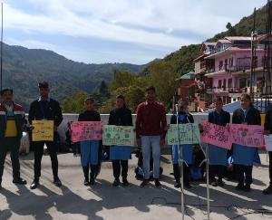 Importance of water conservation told to the trainees at ITI Darlaghat