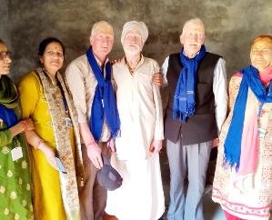 Kunihar: Baburam of Raipur Bokra, who left home at the age of 13, was found in Vrindavan after 40 years.