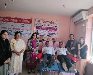 Kangra: INTUC organizes blood donation camp on Chief Minister's birthday