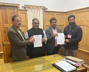 Shimla: MoU signed for Green Hydrogen and Ammonia Project