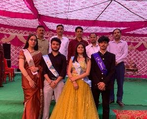 Indora: Karthik Katoch became Mr. and Khushbu became Miss Farewell