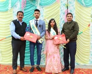 Panchrukhi: Anamika Miss and Sahil Mr. Farewell in Shivnagar College