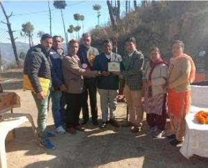 राजकीय प्रारंभिक पाठशाला सायरी घाट में  वार्षिक पारितोषिक वितरण समारोह 