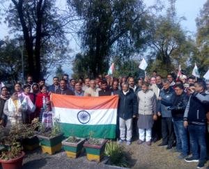 नागरिकता संशोधन विधेयक के समर्थन सदर भाजपा ने निकाली समर्थन रैली