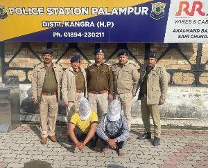 Kangra police busted interstate ATM thief gang