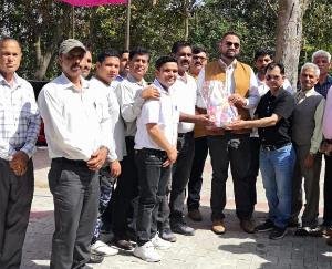 Dehra: Ambedkar Jayanti celebrated with pomp in Nehran Pukhar