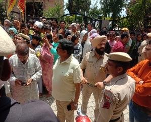 Chintpurni: SDM Amb checked arrangements in Chintpurni temple