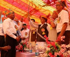 Nagrota Bagwan: Rajput Welfare Sabha and Trust celebrated Maharana Pratap's 484th birth anniversary