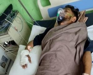 Jwalamukhi: Electric pole electrocuted the employee, seriously injured 111