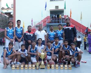  Solan: Kasauli International School Sanwara became basketball champion