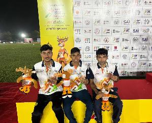Panchrukhi: Shivam Sharma won silver in Khelo India University Games