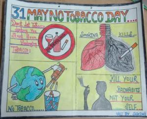 Nirmand: Celebrated World Tobacco Prohibition Day in school