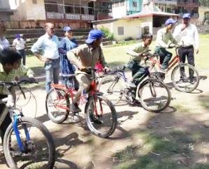  Kunihar: Komal secured first place in cycling