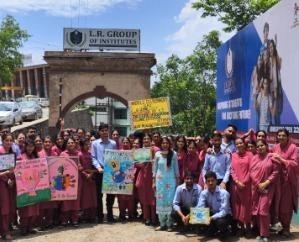 LR B.Ed Educational Institute started cleanliness campaign in Javali