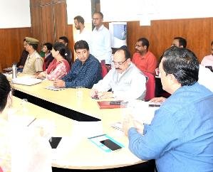 Table top exercise organized in relation to disaster in Solan