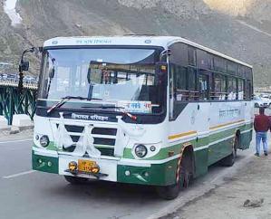  Bus service started on country's longest route Delhi-Leh