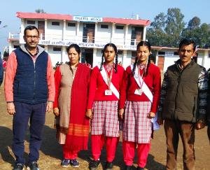राज्य स्तरीय गणतंत्र परेड के लिए हुआ वनीता और कनु का चयन 