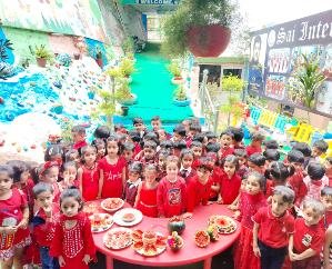 Solan: Children of Sai International School enjoyed Watermelon Party 111